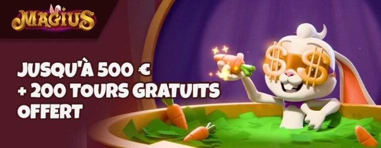 Découvrez les meilleurs jeux et promotions de Magius Casino en France