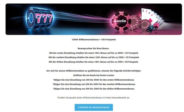 Découvrez les Avantages de l’Evolve Casino En Ligne en France